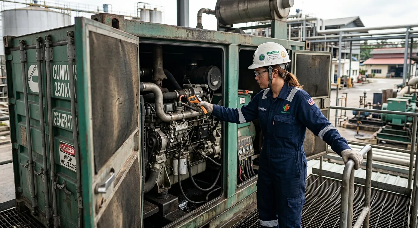 Genset 250 kVA untuk Kilang, event besar, hospital