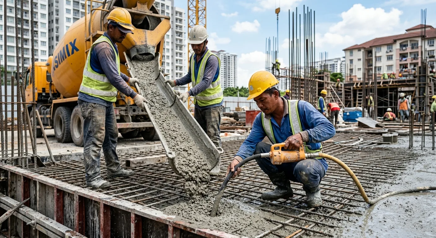 Genset untuk Pembinaan — Tapak binaan, projek jalan, MRT, LRT